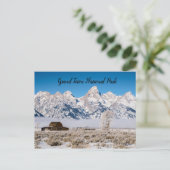 Grand Teton NP Briefkaart (Staand voorkant)