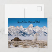 Grand Teton NP Briefkaart (Voorkant / Achterkant)