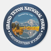 Grand Teton NP Magneet (Voorkant)