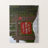 Grand Teton Park Wyoming. Jigzaag Puzzle Legpuzzel (Verticaal)