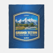 Grand Teton (PF) Fleece Deken (Voorkant)