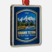 Grand Teton (PF) Metalen Ornament (Rechts)
