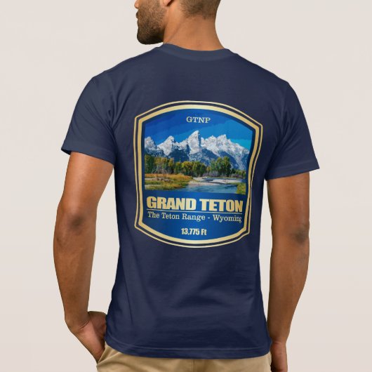 Grand Teton (PF) T-shirt (Achterkant)