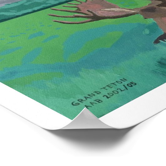 Grand Teton Poster (Hoek)