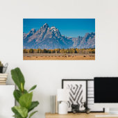 Grand Teton Poster (Thuiskantoor)