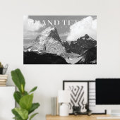 Grand Teton Poster, Nationaal Park Print (Thuiskantoor)