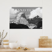 Grand Teton Poster, Nationaal Park Print (Keuken)