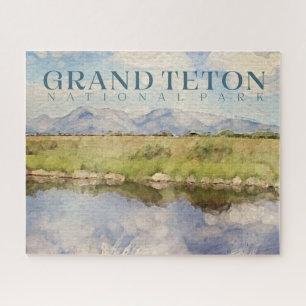 Grand Teton Puzzle, Nationaal Park Legpuzzel