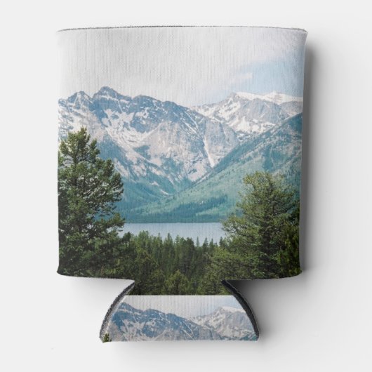 Grand Teton Range bij het Jackson Lake Blikjeskoeler (Voorkant)