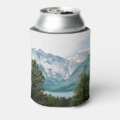 Grand Teton Range bij het Jackson Lake Blikjeskoeler (Blikje Achterkant)