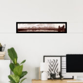 Grand Teton Range WY Foto 1902 Poster (Thuiskantoor)