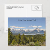 Grand Teton Schilderachtig Uitzicht Briefkaart (Voorkant / Achterkant)