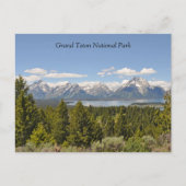 Grand Teton Schilderachtig Uitzicht Briefkaart (Voorkant)