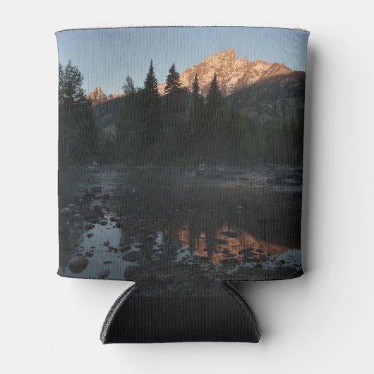 Grand Teton Sunrise op Cottonwood Creek Blikjeskoeler (Voorkant)