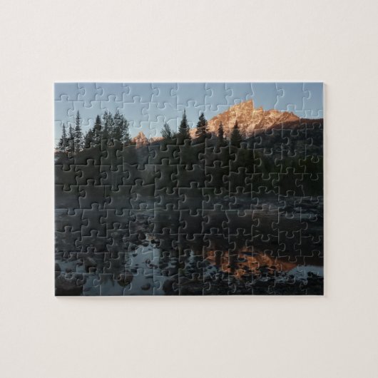 Grand Teton Sunrise op Cottonwood Creek Legpuzzel (Horizontaal)