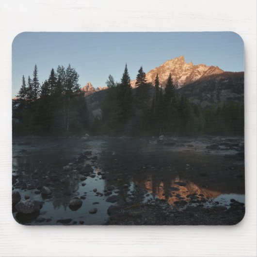 Grand Teton Sunrise op Cottonwood Creek Muismat (Voorkant)