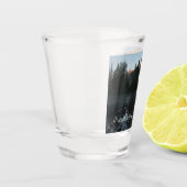 Grand Teton Sunrise op Cottonwood Creek Shot Glas (Links)