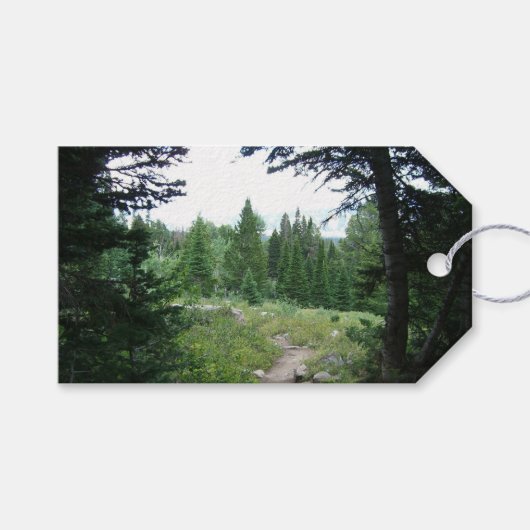 Grand Teton Trail Cadeaulabel (Voorkant (Horizontaal))
