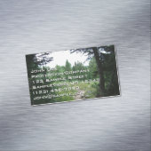 Grand Teton Trail Magnetisch Visitekaartje (Voorbeeld)