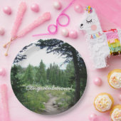 Grand Teton Trail Papieren Bordje (Feest)