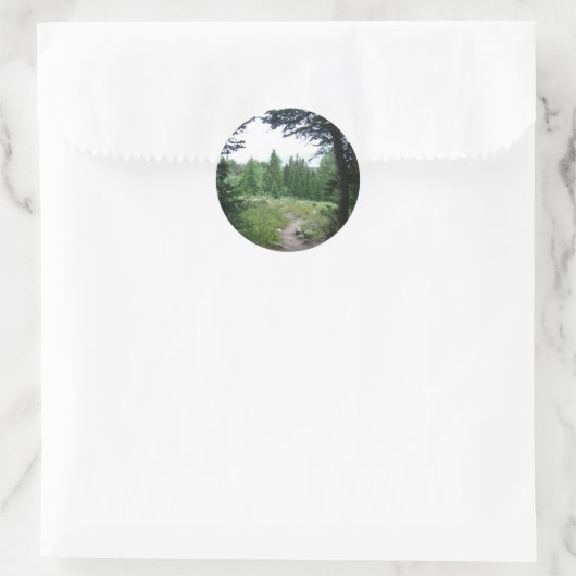 Grand Teton Trail Ronde Sticker (Tas)
