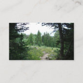 Grand Teton Trail Visitekaartje (Achterkant)