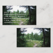 Grand Teton Trail Visitekaartje (Voorkant / Achterkant)