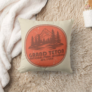 Grand Teton Wyoming Nationaal Park Kussen