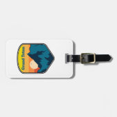 Grand Teton Wyoming Sunrise Bagagelabel (Voorkant horizontaal)