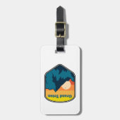 Grand Teton Wyoming Sunrise Bagagelabel (Voorkant verticaal)