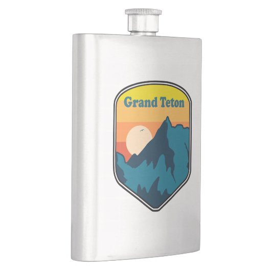 Grand Teton Wyoming Sunrise Flacon (Rechts)