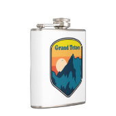 Grand Teton Wyoming Sunrise Heupfles (Rechts)