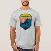 Grand Teton Wyoming Sunrise T-shirt (Voorkant)