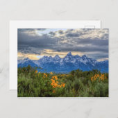 Grand Tetons Briefkaart (Voorkant / Achterkant)