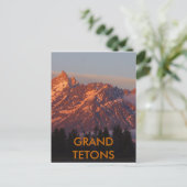 Grand Tetons Briefkaart (Staand voorkant)
