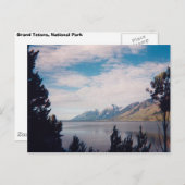 Grand Tetons Briefkaart (Voorkant / Achterkant)