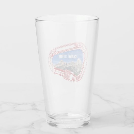 Grand Tetons (Carabiner) Glas (Achterkant)
