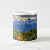 Grand Tetons Grote Koffiekop (Voorkant)