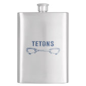 Grand Tetons, klimloopgraaf Flacon (Voorkant)