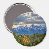 Grand Tetons Magneet (Voorkant / Achterkant)