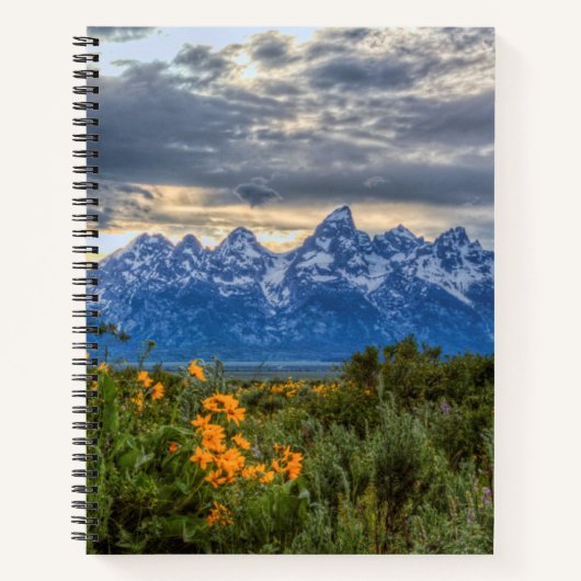 Grand Tetons Notitieboek (Voorkant)