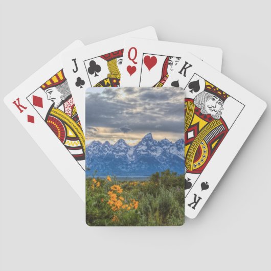 Grand Tetons Pokerkaarten (Achterkant)