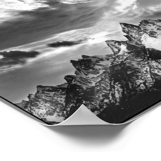 Grand Tetons Poster (Hoek)