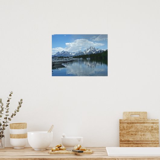 Grand Tetons Poster (Keuken)
