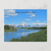 Grand Tetons Schilderachtig Uitzicht Briefkaart (Voorkant)
