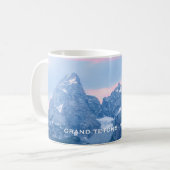 Grand Tetons Sunset Glacier Mok (Voorkant links)