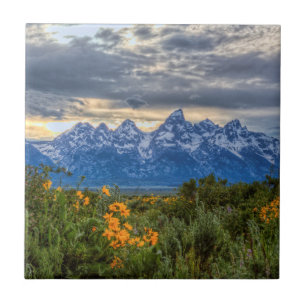 Grand Tetons Tegeltje