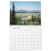 Grand Tetons van Yellowstone Calendar Kalender (Jan 2027)