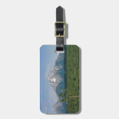 Grand Tetons- Wyoming Bagagelabel (Voorkant verticaal)