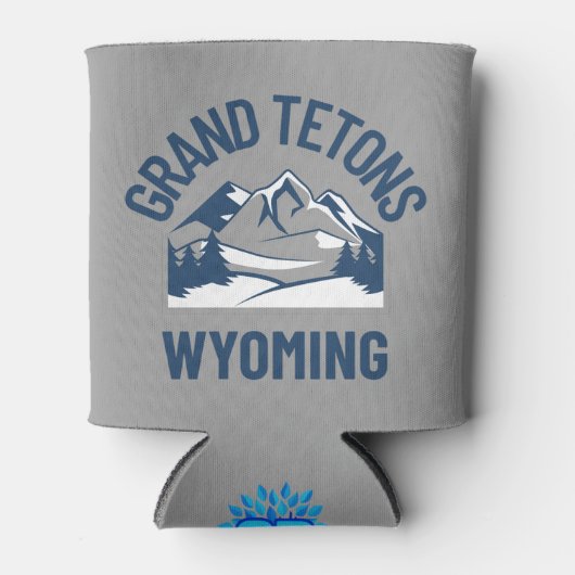 Grand Tetons Wyoming Blikjeskoeler (Voorkant)